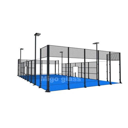 Padel Court üvegpanelek