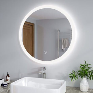 Modern kerek LED tükör