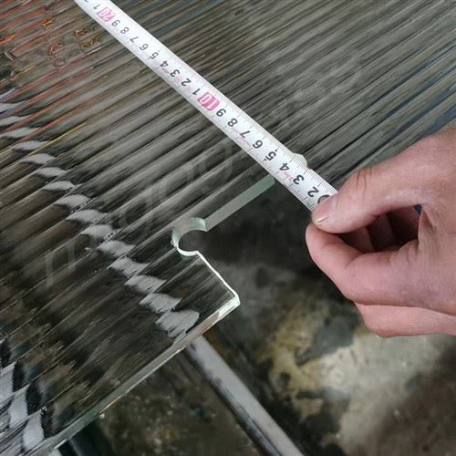 Edzett Moru mintás zuhanyüveg